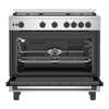 CUISINIERE 5FEUX BEKO 90X60 A GAZ INOX BGGR11125GX thumb 2