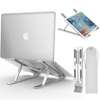 Support ordinateur aluminium portable pliable en métal thumb 0