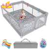 aire de jeu balles bleue sécurisée pour enfants thumb 4