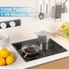PLAQUE 4FEUX ENCASTRABLE KUMTEL 60X60 ELECTRIQUE NOIR HV604T thumb 1