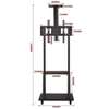 V-star Support Tv mobile sur roulettes - 32-75" pouces thumb 6