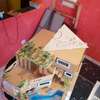 Mini maison en carton avec piscine thumb 5