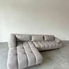 Canapé d'angle beige 4-5 places design moderne "NEUF" thumb 1