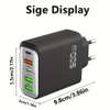 Chargeur USB rapide GaN 200W à 5 ports thumb 12