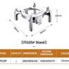 Chafing dish avec couvercle en verre thumb 1
