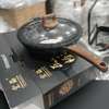 Poêle wok antiadhésive  32 cm avec couvercle en verre thumb 1