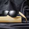 Lunettes de soleil bois naturel verres UV protection thumb 0