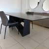 Table pierre naturelle gris foncé thumb 1