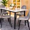 Ensemble table marbre + 4 chaises thumb 2