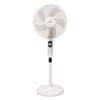 Deska ventilateur sur pied blanc oscillant thumb 0