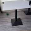 Table restauration plateau blanc 120x70 cm stable thumb 3