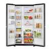 REFRIGERATEUR LG SIDE BY SIDE 4PORTES GRIS GC-257KJLW thumb 0