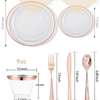 Service de table jetable de luxe thumb 2