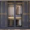 CHAMBRE A COUCHER ARMOIRE 6BATTANTS 5PIECES BEIGE MC205H thumb 4