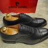 Pierre Cardin chaussures cuir noir classiques habillées thumb 3