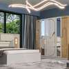 Ensemble chambre moderne complet lit armoires commode thumb 9