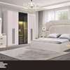 Ensemble chambre 5 pièces blanc laqué moderne 8816 thumb 2