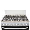 CUISINIERE ASTECH 6FEUX 80X60 A GAZ AVEC FOUR A GAZ INOX thumb 2