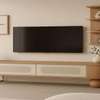 TABLE TELEVISEUR TV207 BEIGE + TABLE BASSE TVB051 thumb 0
