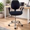 Chaise Bureau Ergonomique Noire Réglable thumb 0