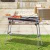 Barbecue charbon en inox, pliant et transportable thumb 3
