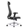 Chaise bureau ergonomique cuir noir dossier haut thumb 2