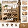 Étagère à Chaussures  4 Niveaux thumb 2