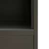Bibliothèque Industrielle Anthracite 80x32x180 Cm Acier thumb 2