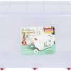 Bac De Rangement Plastique 70L Avec Roulettes thumb 0