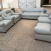 Salon 7 place semi cuire thumb 1