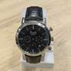 Piaget Montre Quartz Cuir Noir et Marron Chronographe thumb 6