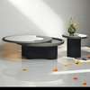 Table basse bois ronde pivotante avec miroir thumb 7