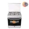 CUISINIERE ASTECH 6FEUX 80X60 A GAZ AVEC FOUR A GAZ INOX thumb 5