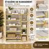 Étagère de Rangement  – Design  et Doré thumb 0