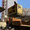 Moteur diesel industriel jaune avec batterie intégrée thumb 1