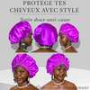 Bonnet en Satin Premium + 4 Chouchous Offerts. thumb 1