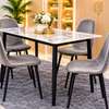 Ensemble table marbre et 4 chaises thumb 0