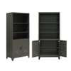 Bibliothèque Industrielle Anthracite 80x32x180 Cm Acier thumb 1
