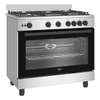CUISINIERE 5FEUX BEKO 90X60 A GAZ INOX BGGR11125GX thumb 0