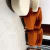 Fauteuil design moderne en tissu bouclet 4 places thumb 1