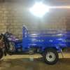 Super Moto tricycle utilitaire bleu grande benne thumb 1