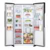 REFRIGERATEUR 519LITRES LG SIDE BY SIDE 2PORTES GRIS thumb 2