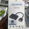 Adaptateur vga vers vga+hdmi avec audio thumb 0