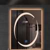 Miroir lumineux LED mural design moderne 60x50 cm thumb 0