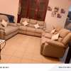 Salon 7 places en cuir anglais thumb 2