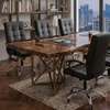 Chaise bureau cuir noir ergonomique réglable thumb 1
