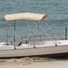 Bateau moteur open 4,5 m blanc / Bleu 50 CV thumb 1