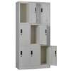 ARMOIRE METAL VESTIAIRE 9 PORTES thumb 2