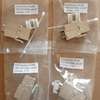 Plaques frontales Keystone RJ45 lot blanc standard thumb 3