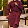 Qamis Col chemise manches poignets avec pantalon thumb 5